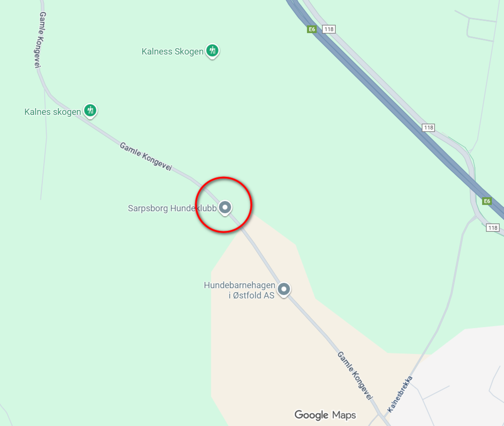 Treningsløp lørdag 22. oktober